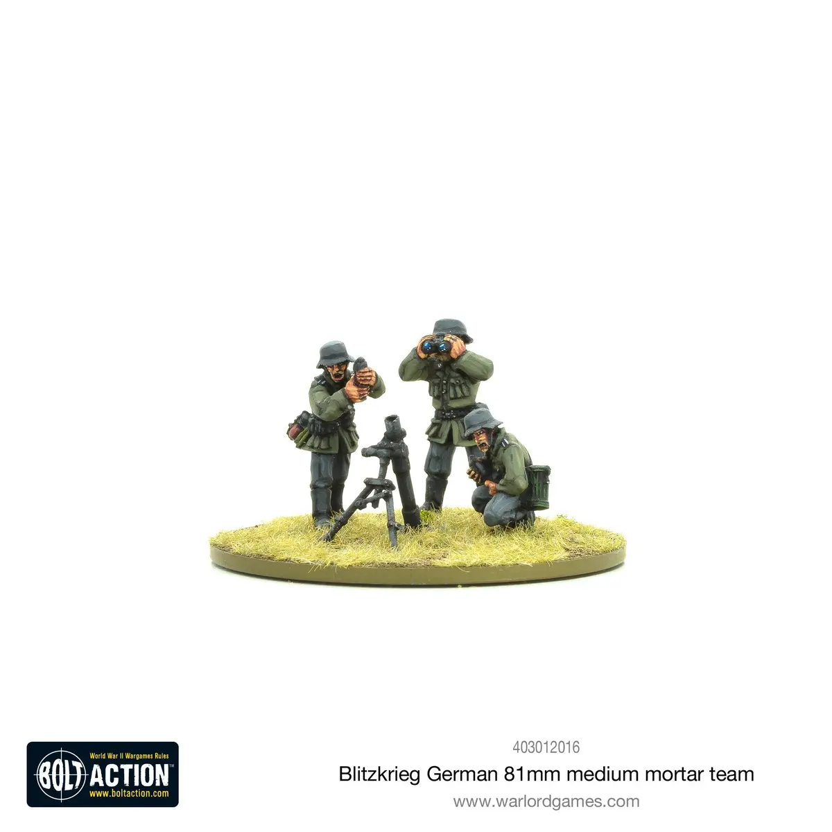 Blitzkrieg German Medium Mortar Team (1939-42) 1