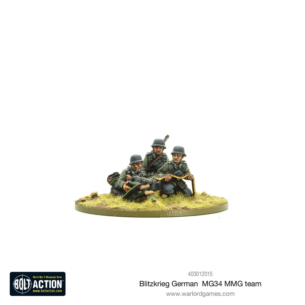 Blitzkrieg German Mg34 Mmg Team (1939-42) 1
