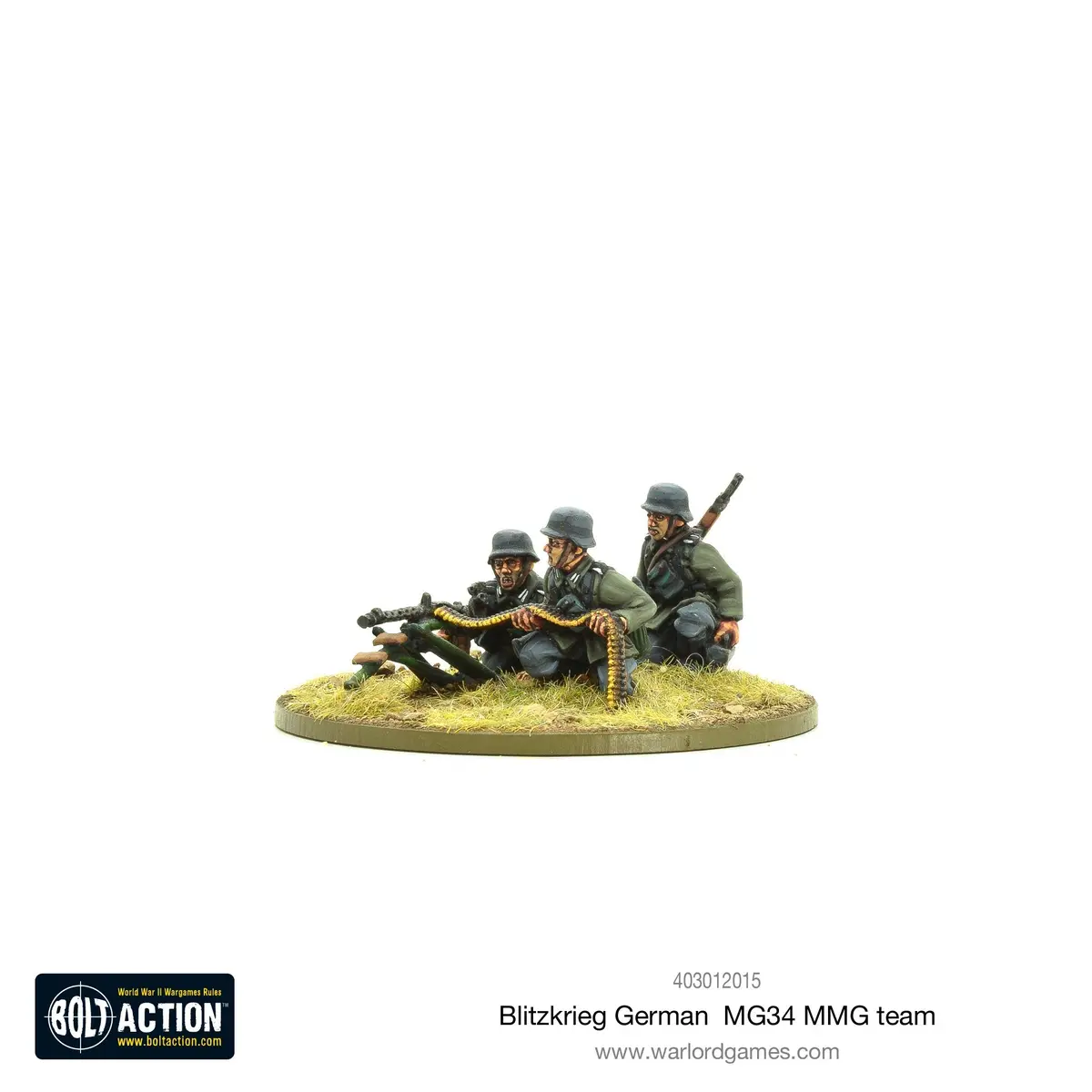 Blitzkrieg German Mg34 Mmg Team (1939-42) 2