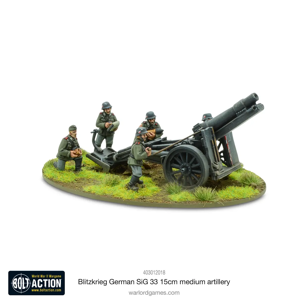 Blitzkrieg German Sig33 15Cm Howitzer (1939-42) 1