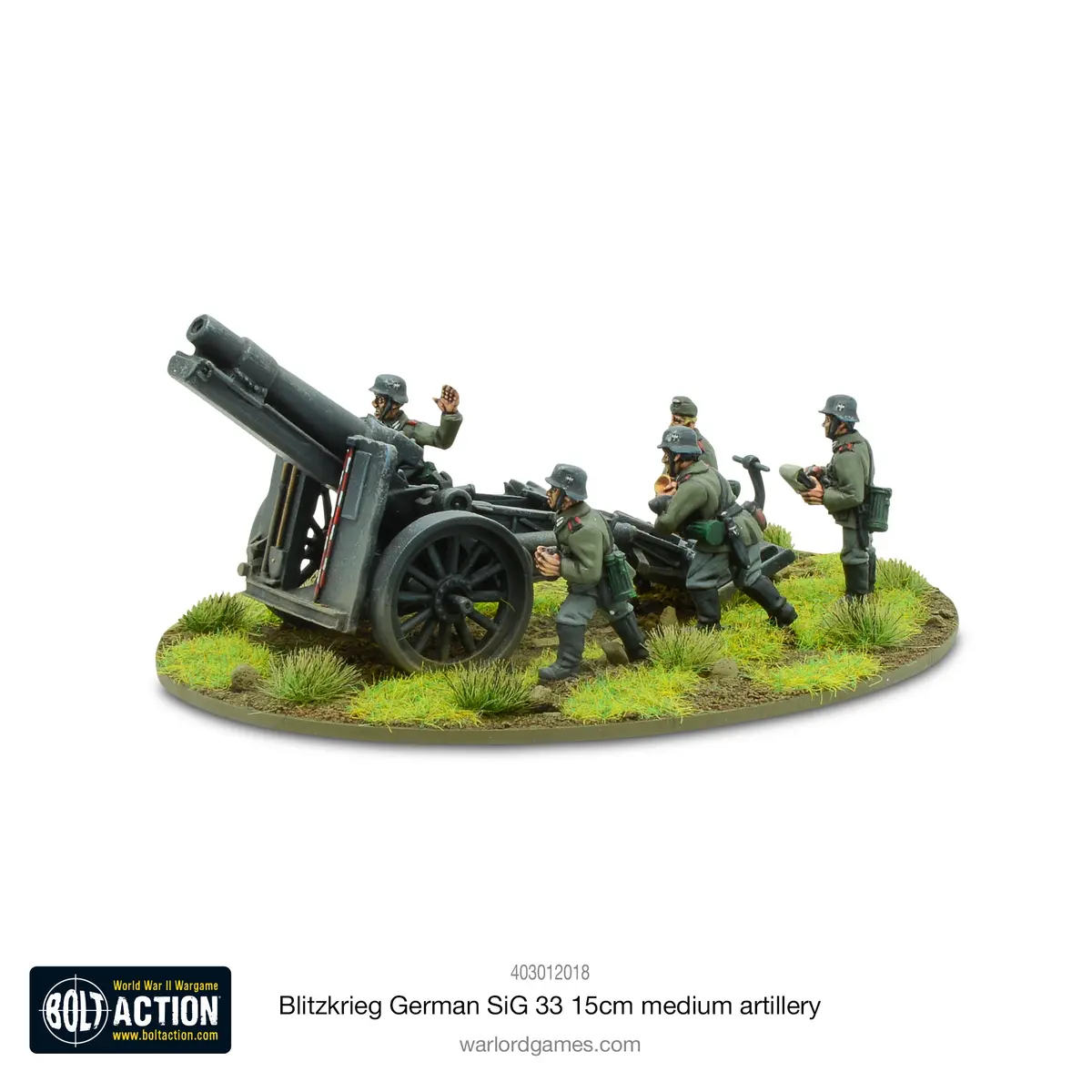 Blitzkrieg German Sig33 15Cm Howitzer (1939-42) 2