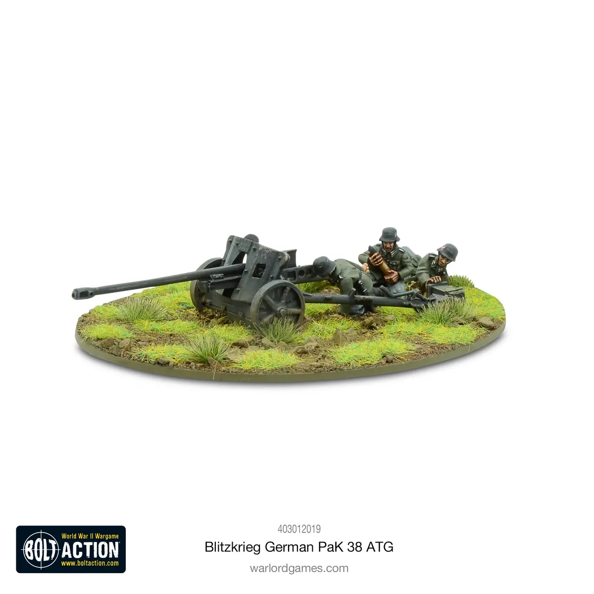 Blitzkrieg German Pak 38 5Cm Anti-Tank Gun (1941-42) 1