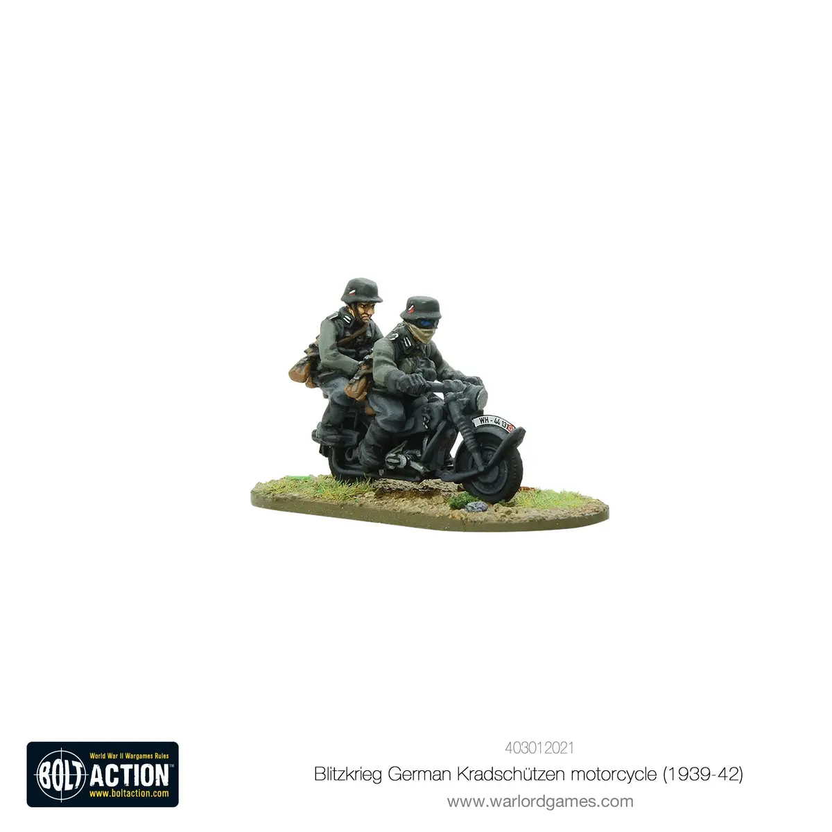Blitzkrieg German Kradschutzen Motorcycle (1939-1942) 1