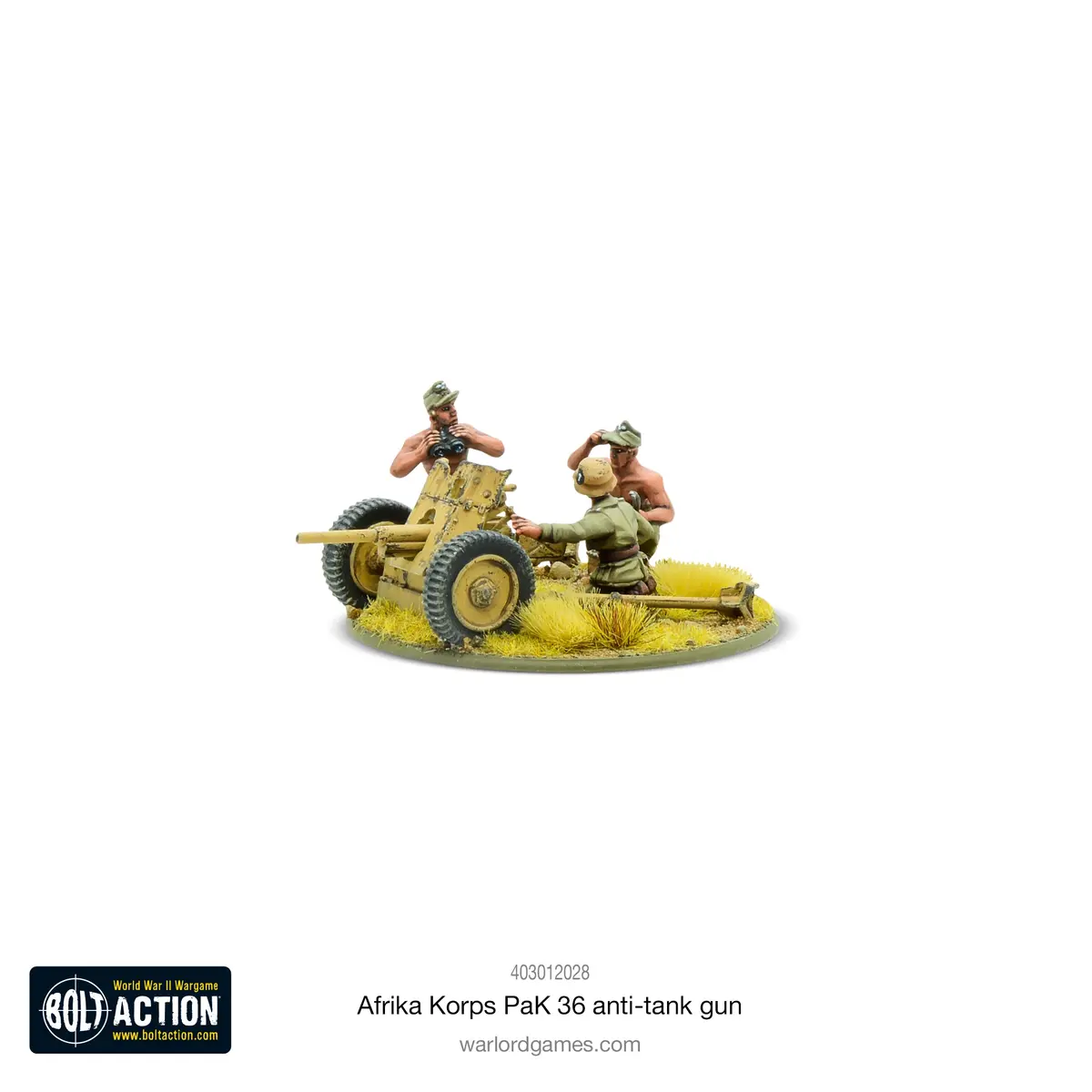 Afrika Korps Pak 36 Light Anti-Tank Gun 1