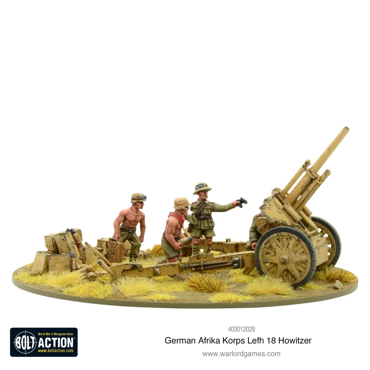 Afrika Korps Lefh 18 10.5Cm Medium Artillery 1