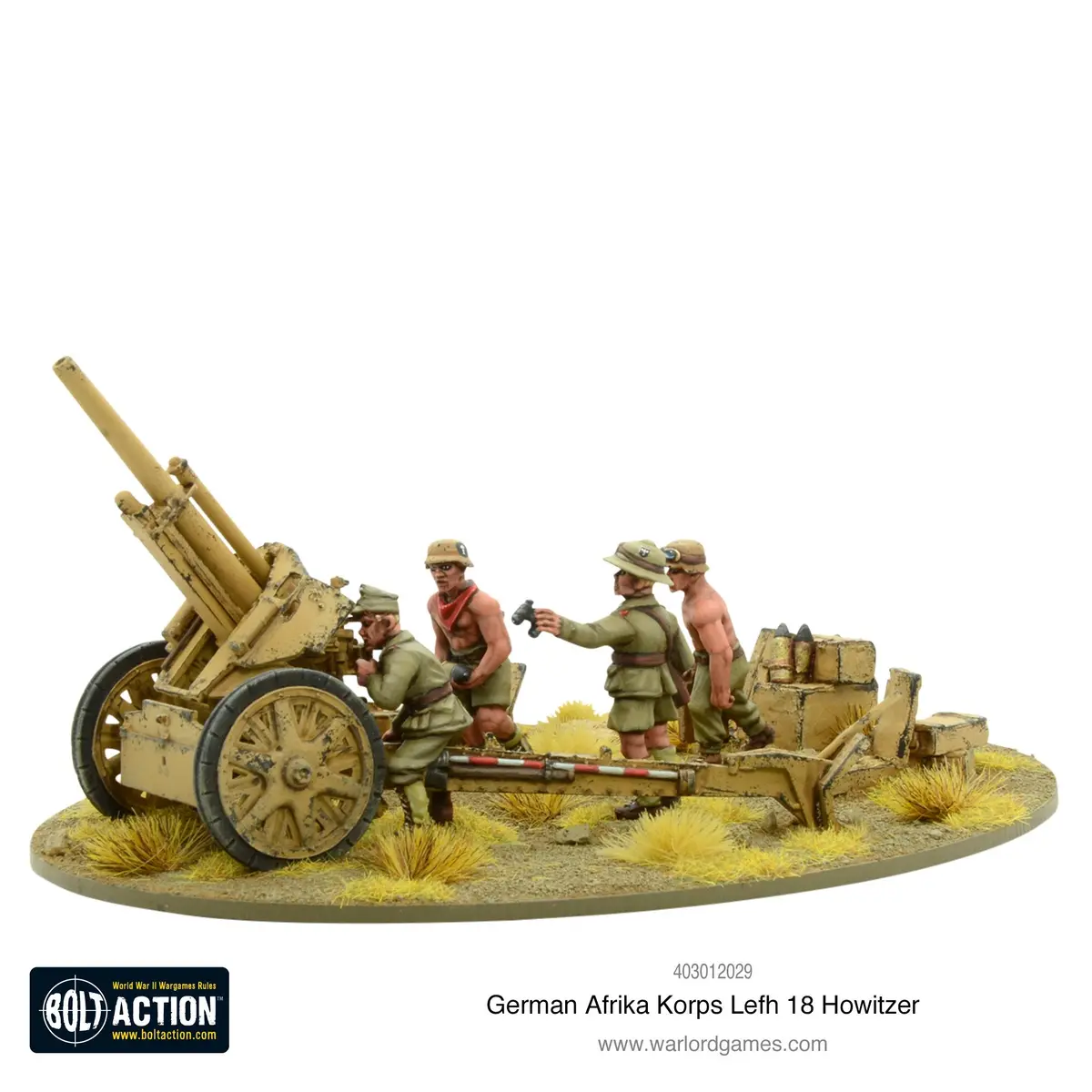 Afrika Korps Lefh 18 10.5Cm Medium Artillery 2