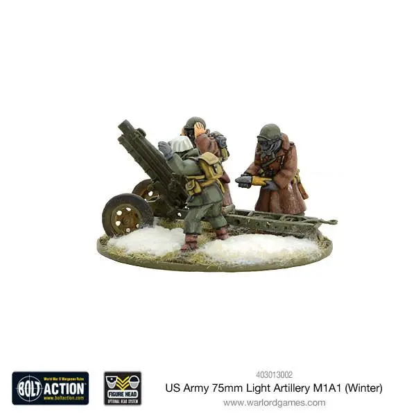 Us Army 75Mm Light Artillery M1a1 (Winter) 2