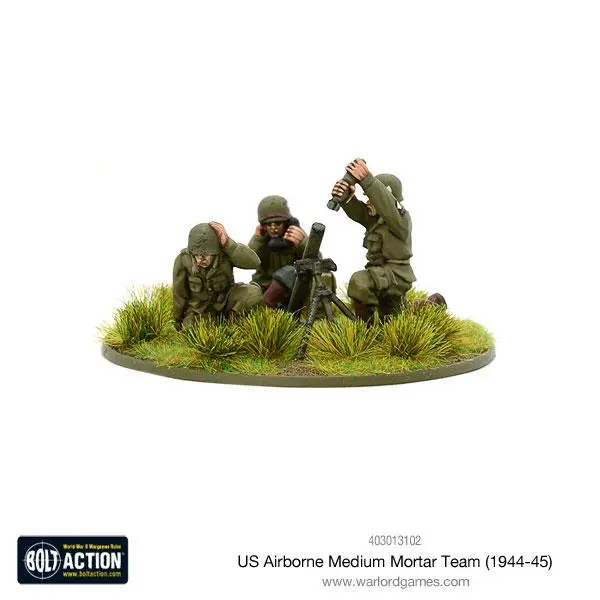 Us Airborne Medium Mortar Team (1944-45) 1