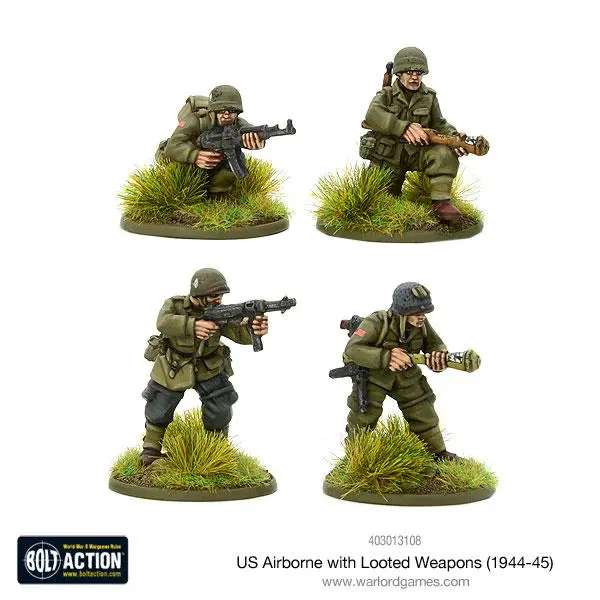 Us Airborne With Looted German Weapons (1944-45) 1