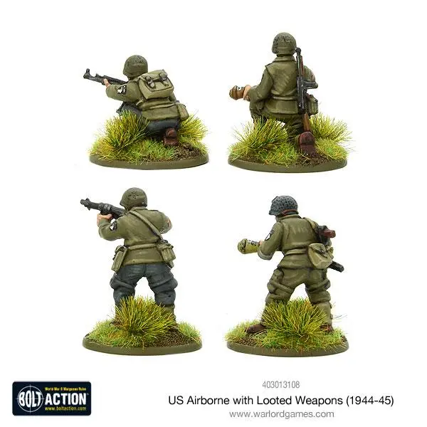 Us Airborne With Looted German Weapons (1944-45) 2