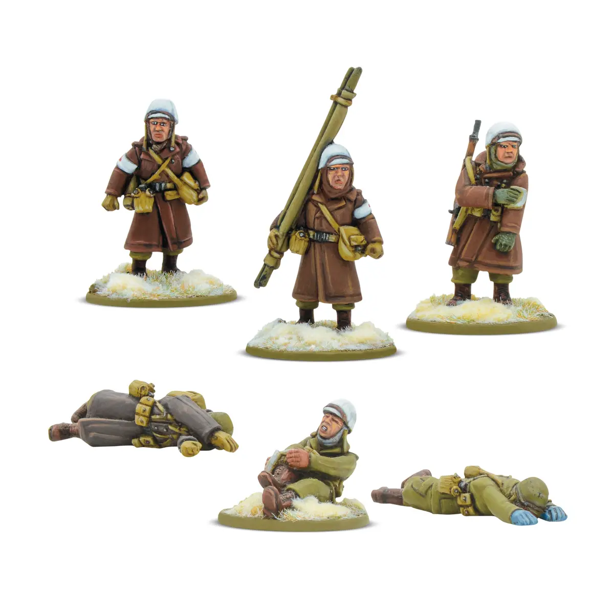 Us Army (Winter) Stretcher Team & Casualties 1