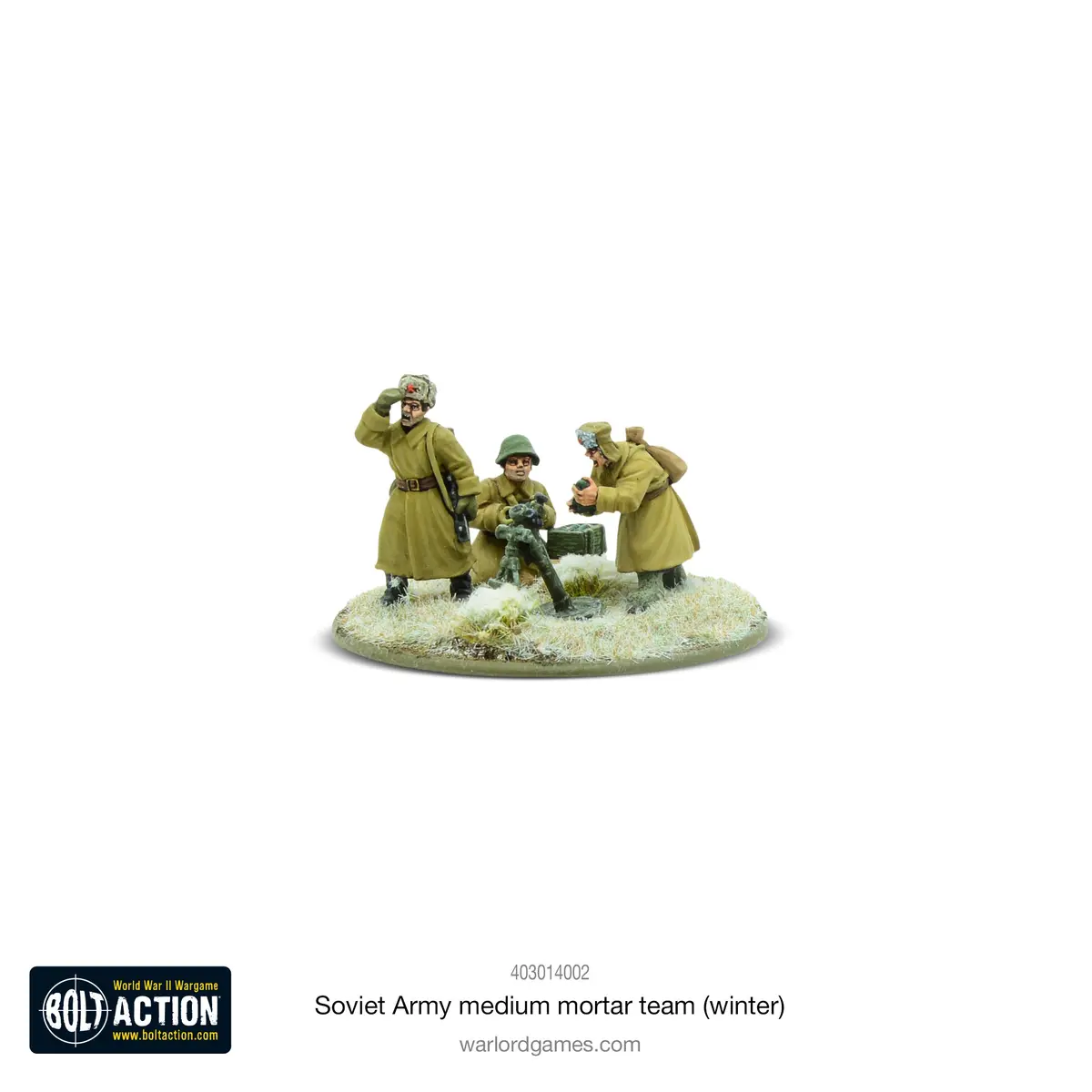 Soviet 82Mm Medium Mortar Team (Winter) 1