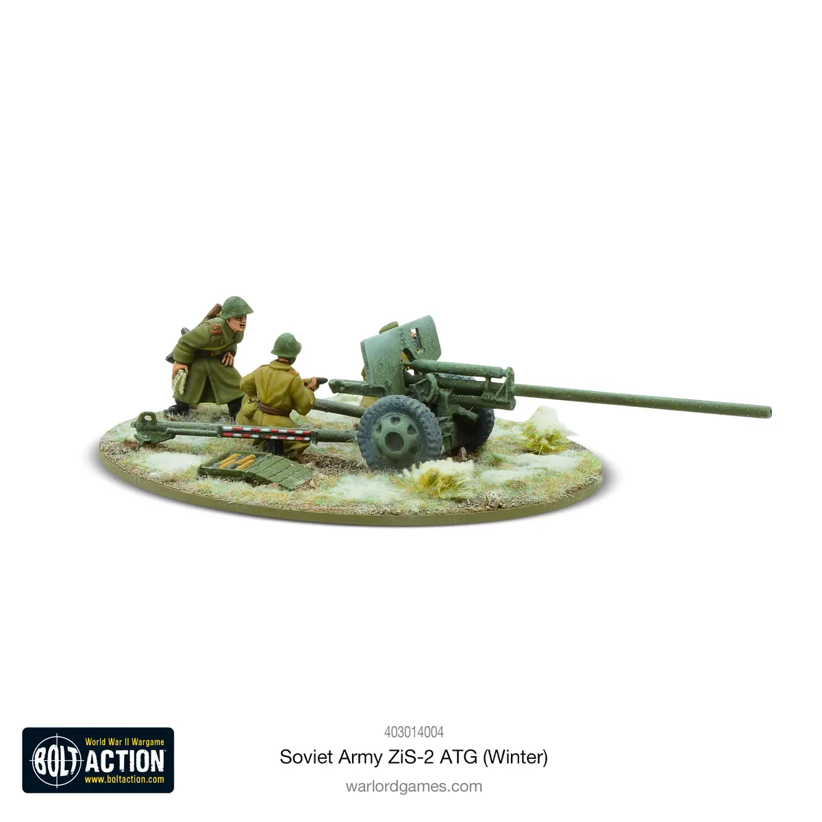 Soviet Zis-2 Anti-Tank Gun (Winter) 1