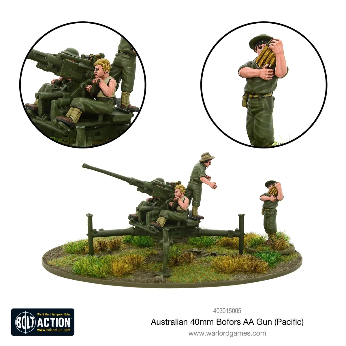 Australian 40Mm Bofors Aa Gun (Pacific) 1