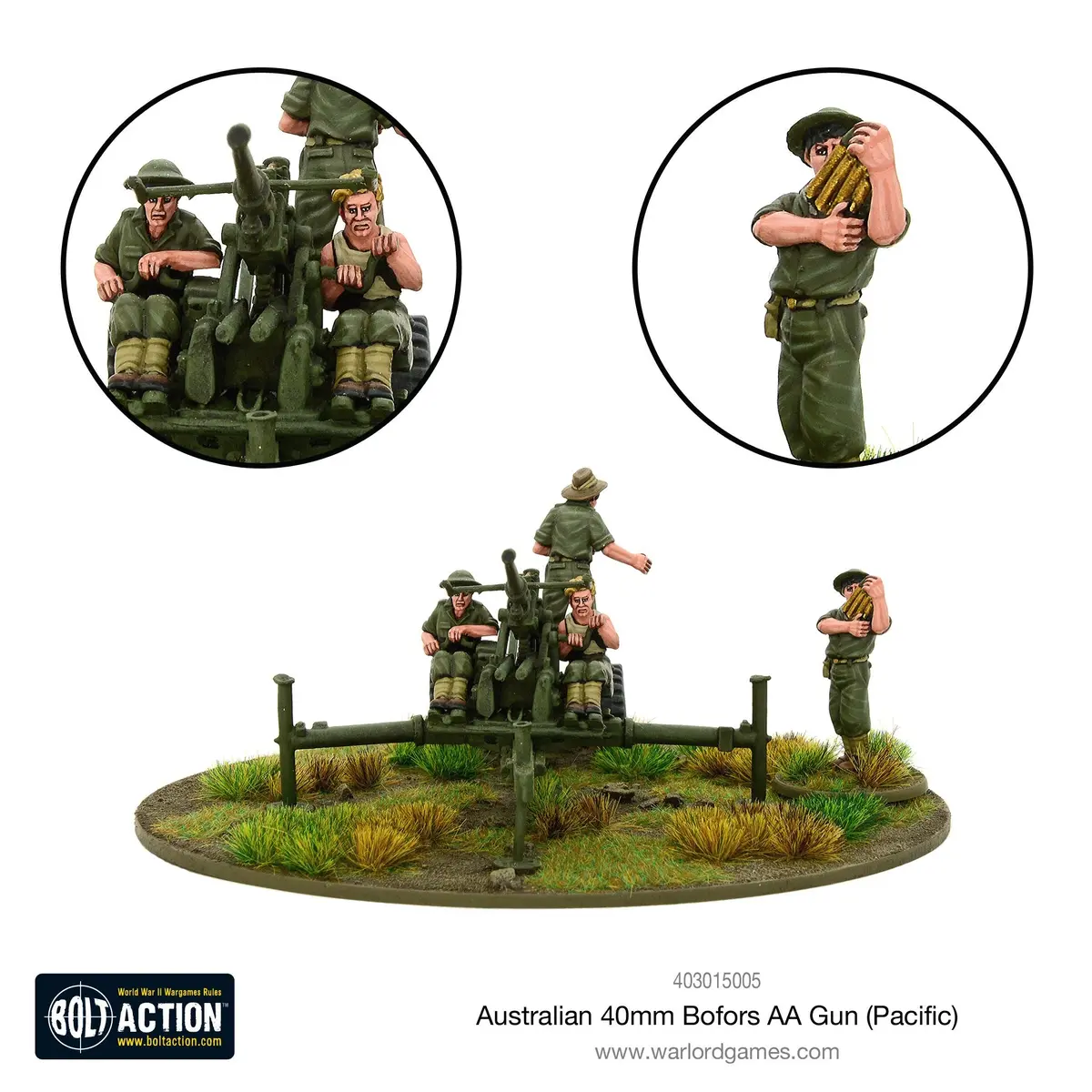 Australian 40Mm Bofors Aa Gun (Pacific) 2