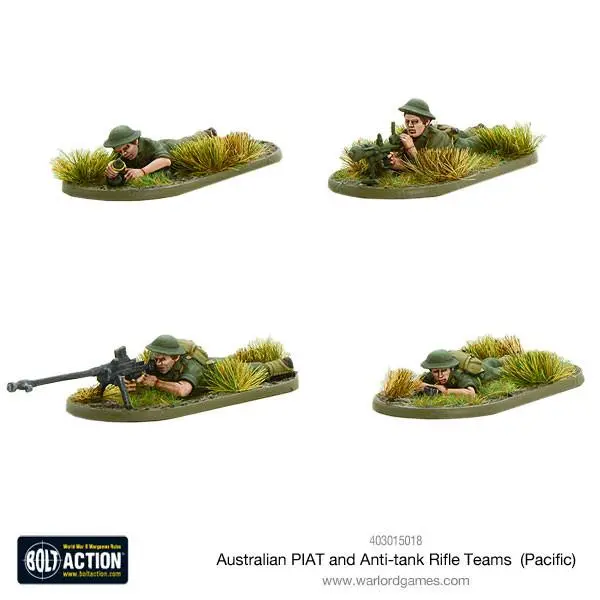 Australian Piat And Anti-Tank Rifle Teams (Pacific) 1