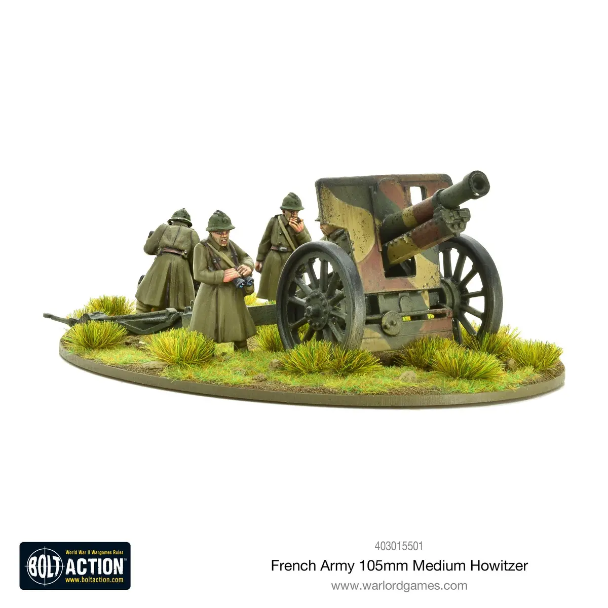 French Army 105Mm Medium Howitzer 1