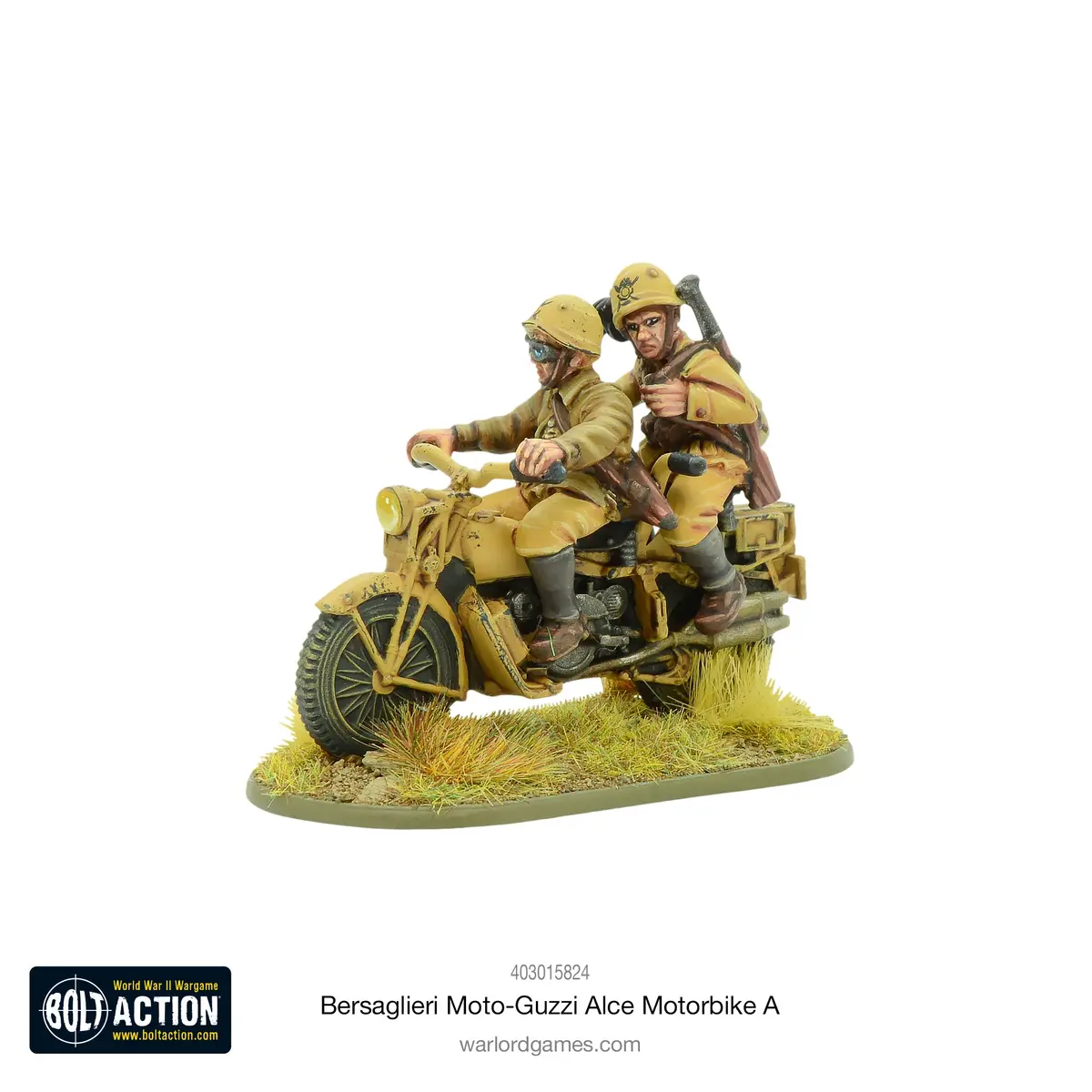 Bersaglieri Moto-Guzzi Alce Motorbike A 1