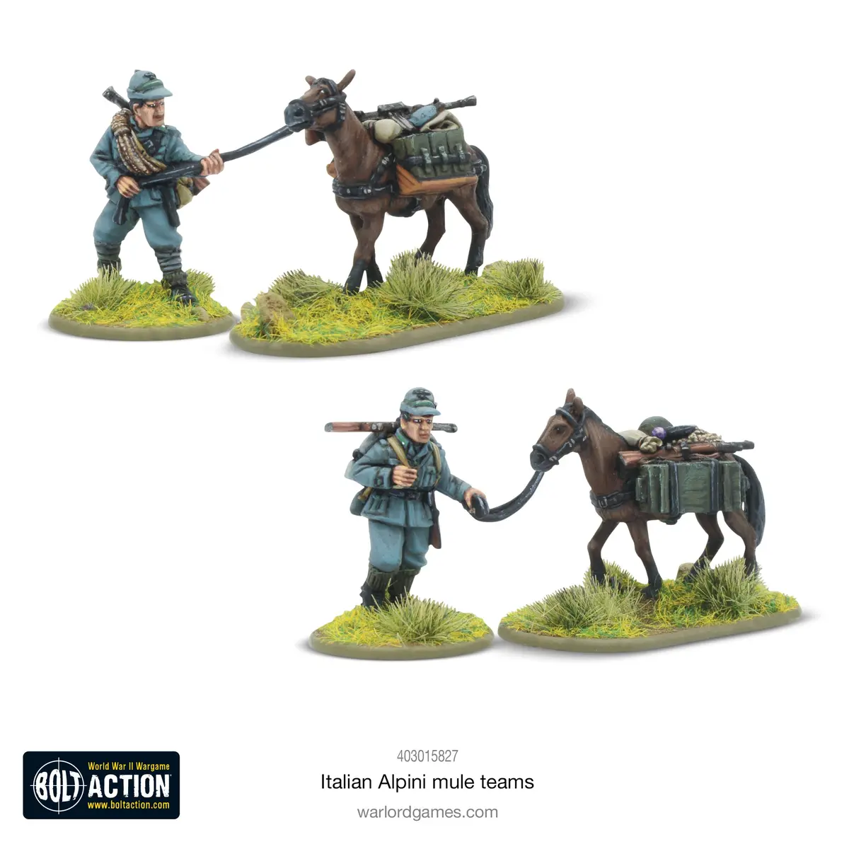 Italian Alpini Mule Teams 1