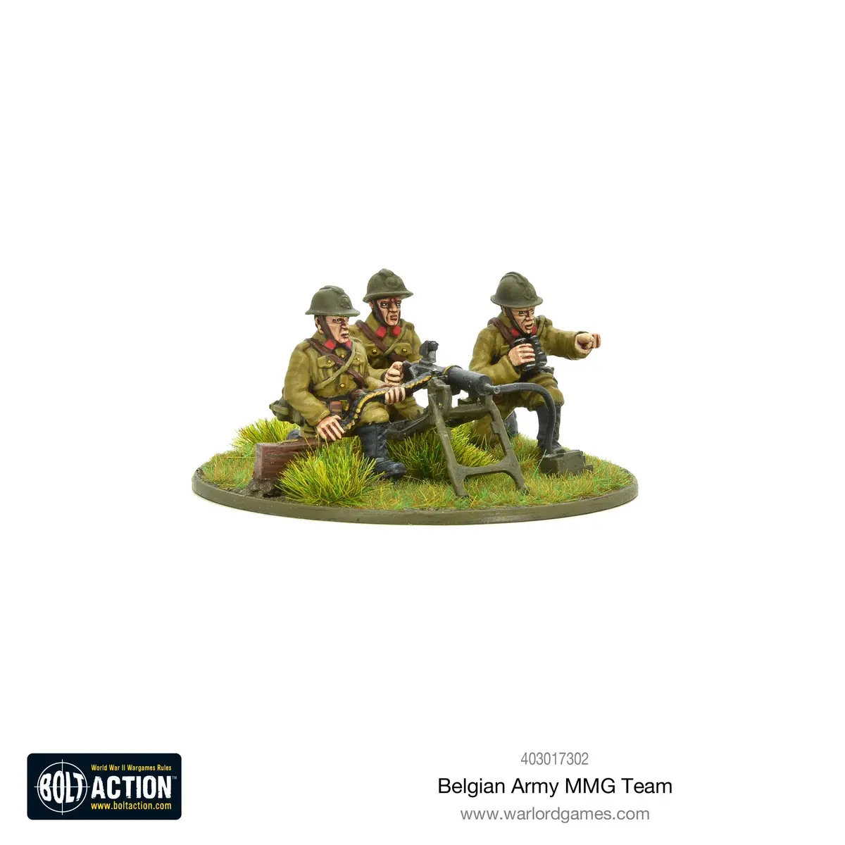 Belgian Army Mmg Team 1
