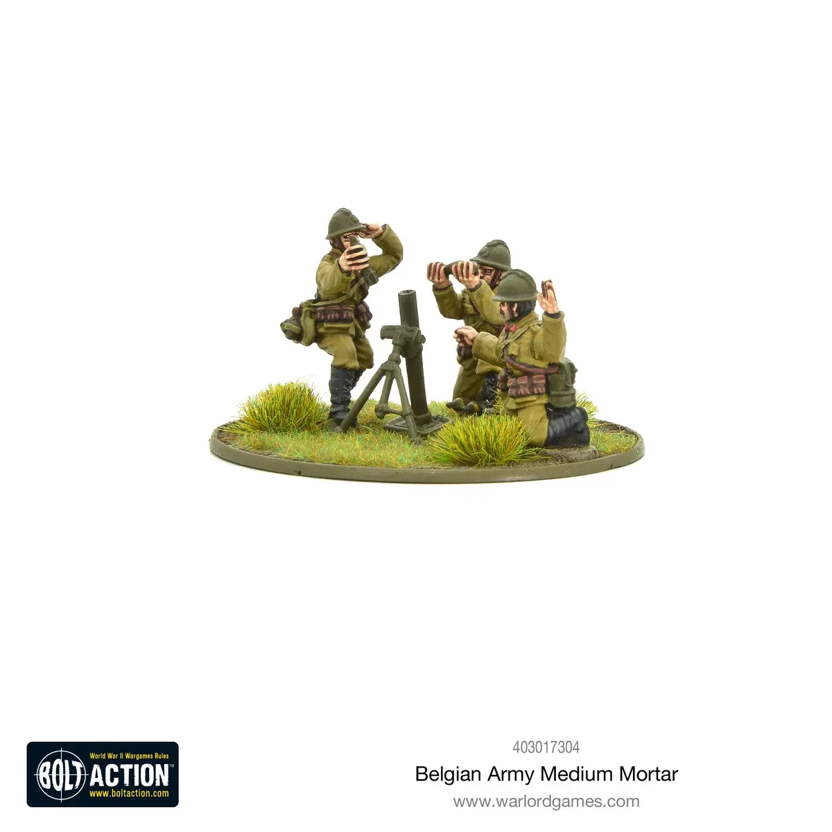 Belgian Army Medium Mortar 1