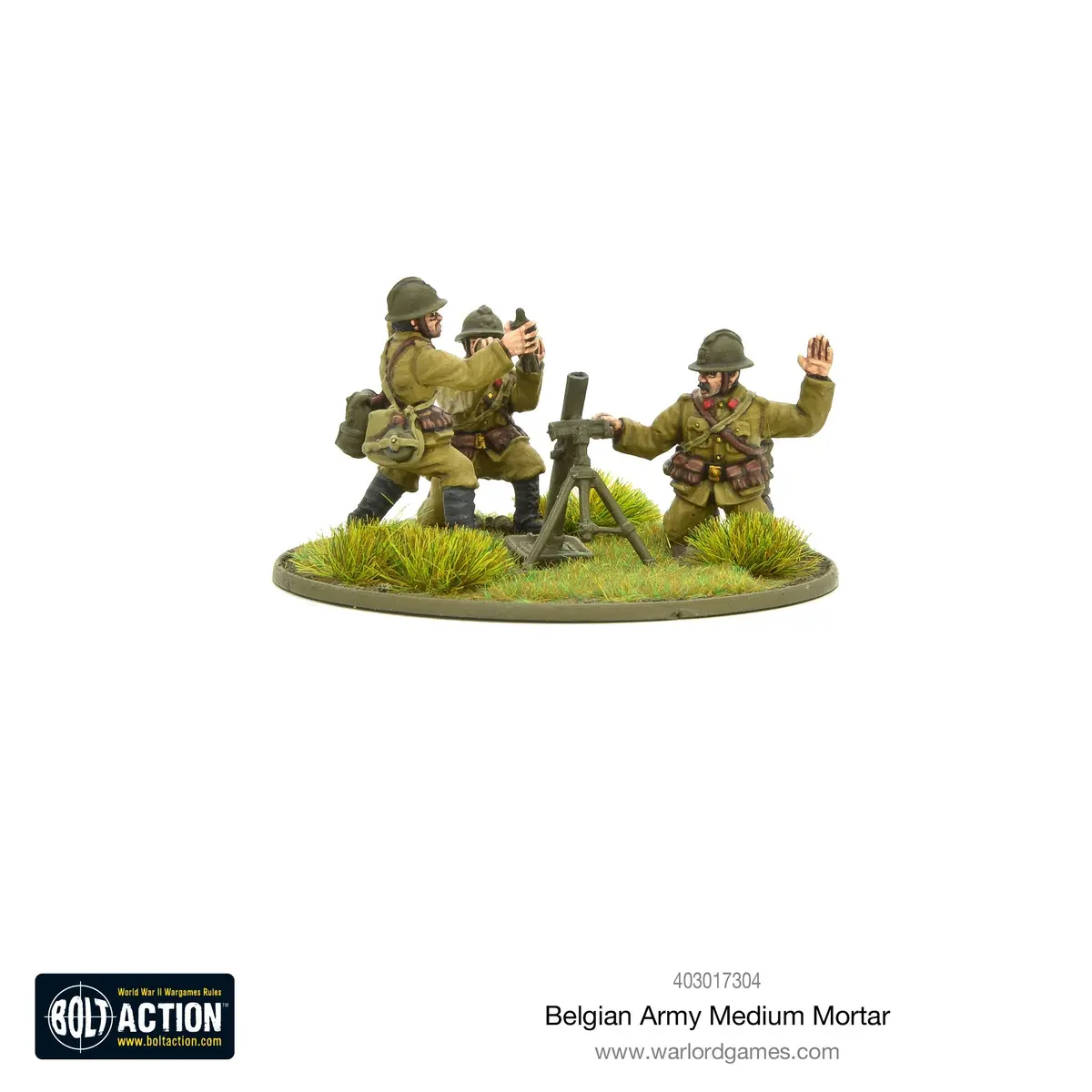 Belgian Army Medium Mortar 2