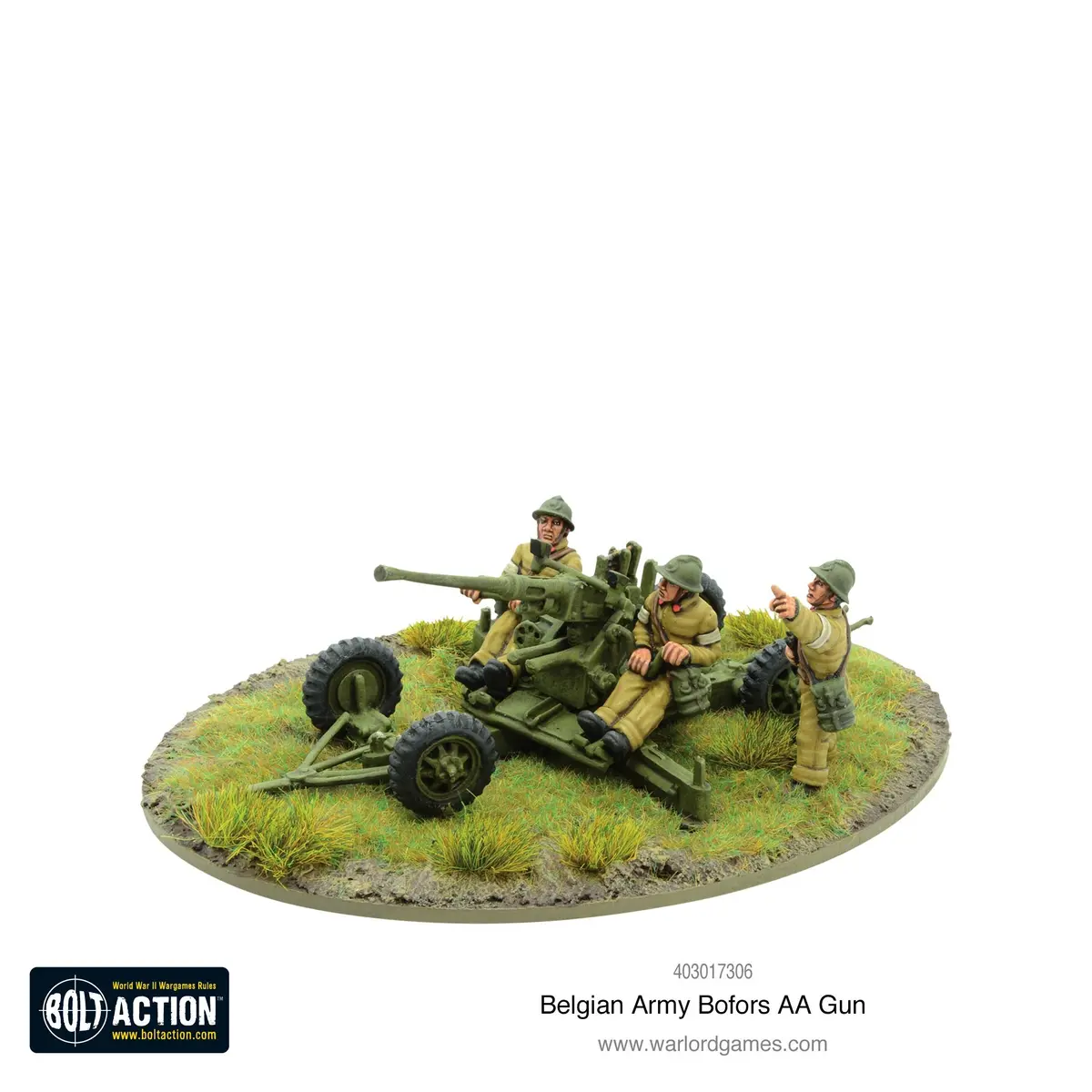 Belgian Army Bofors Aa Gun 1