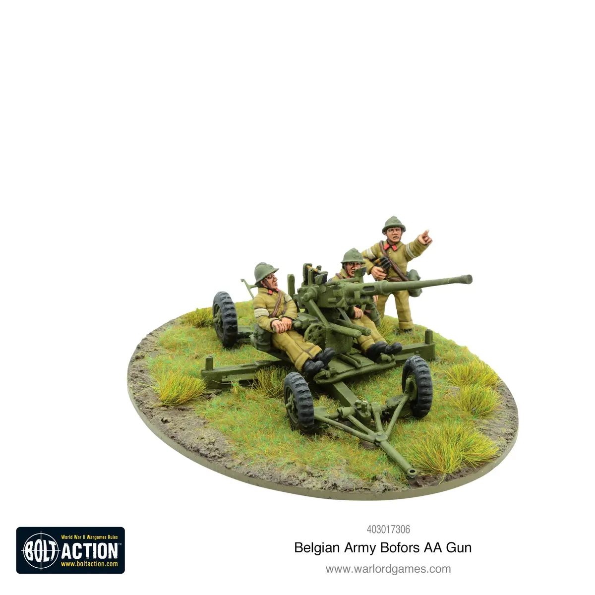 Belgian Army Bofors Aa Gun 2