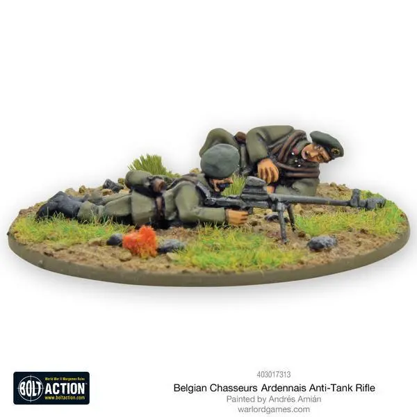 Belgian Chasseurs Ardennais Anti-Tank Rifle Team 2