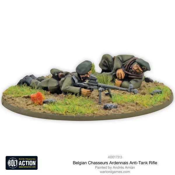 Belgian Chasseurs Ardennais Anti-Tank Rifle Team 1