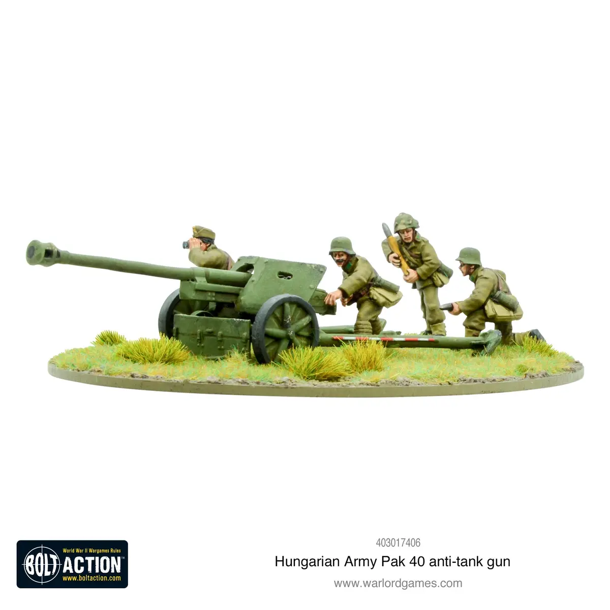 Hungarian Army Pak 40 Anti-Tank Gun 1