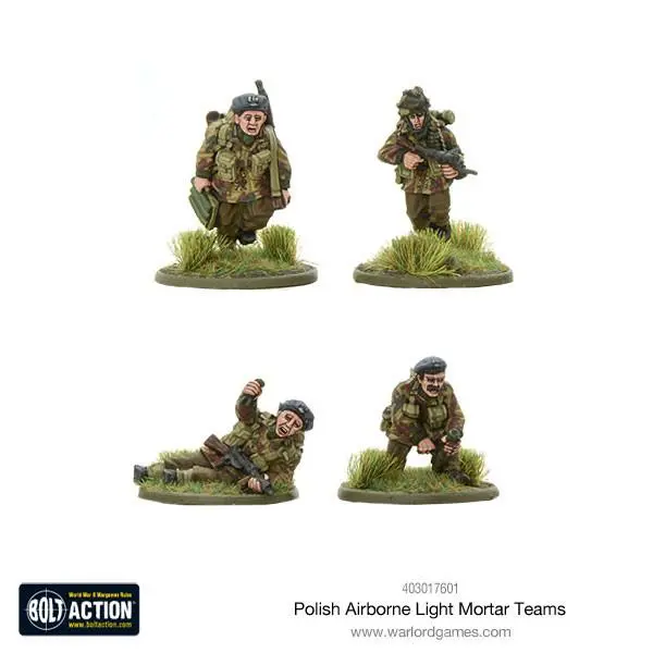 Polish Airborne Light Mortar Teams 1