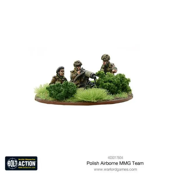 Polish Airborne Mmg Team 1