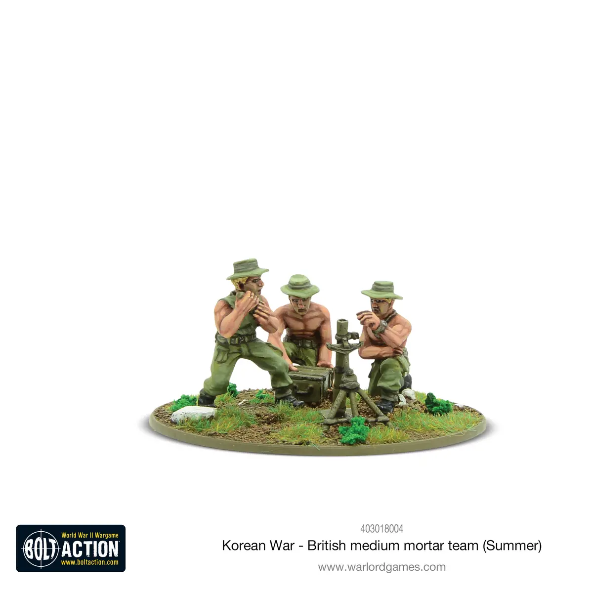 Korean War: British Medium Mortar Team (Summer) 1