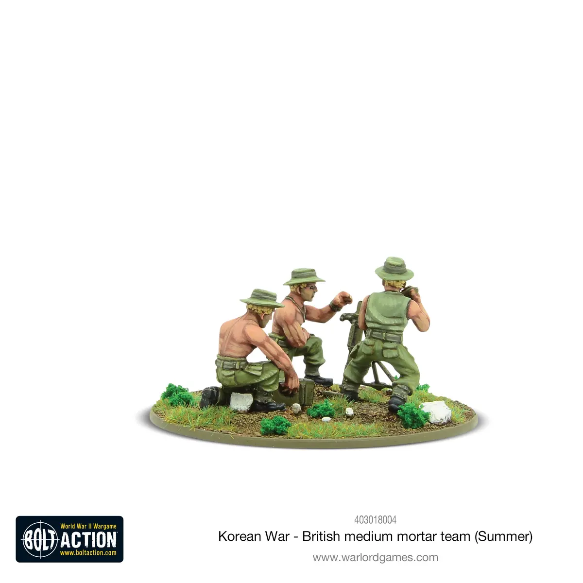 Korean War: British Medium Mortar Team (Summer) 2
