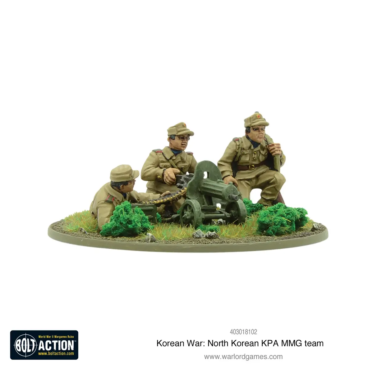 Korean War: North Korean Kpa Mmg Team 1