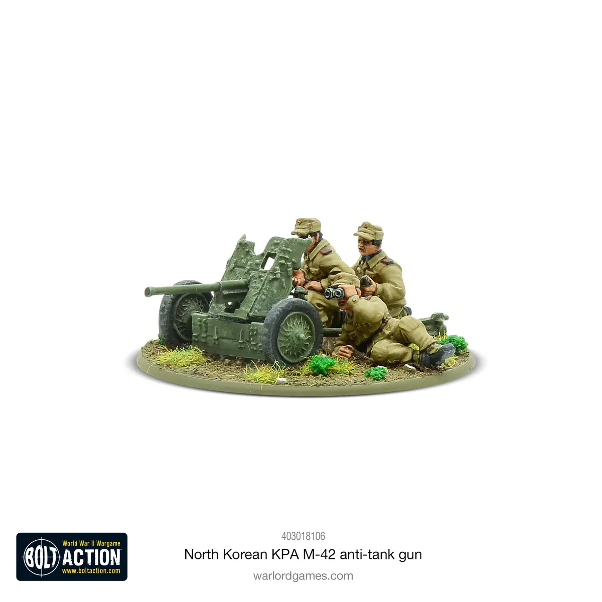 Korean War: North Korean Kpa M-42 Anti-Tank Gun 2