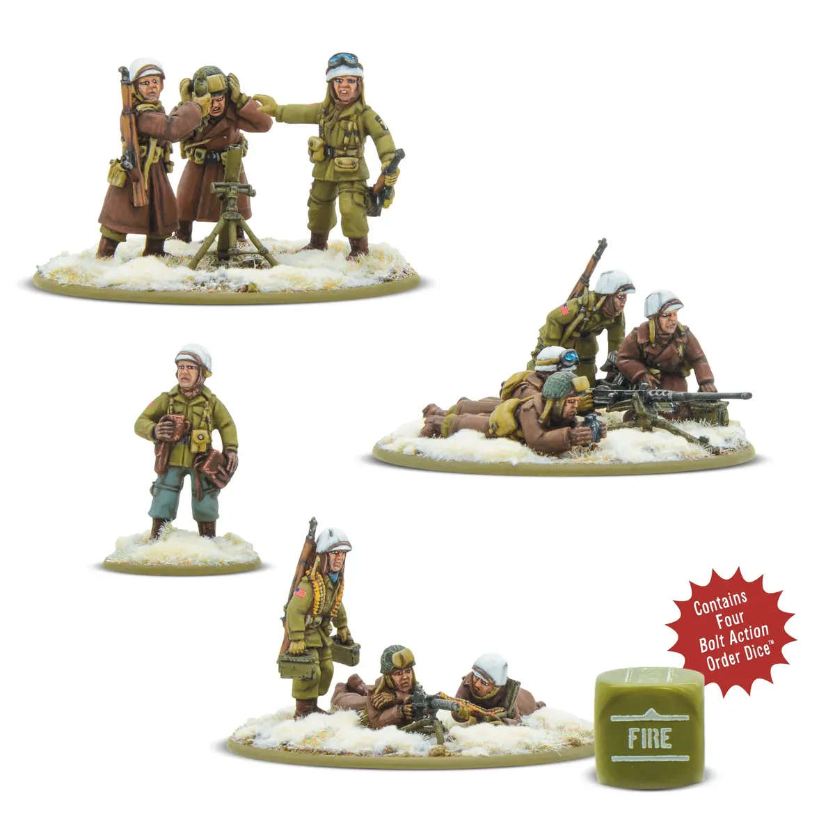 Us Airborne (Winter) Heavy Weapons Platoon 1