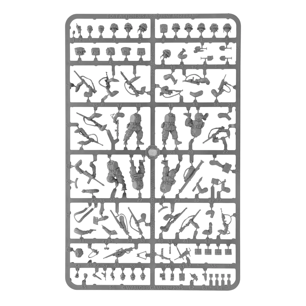 Us Airborne M42 Frame (2025) Sprue 1