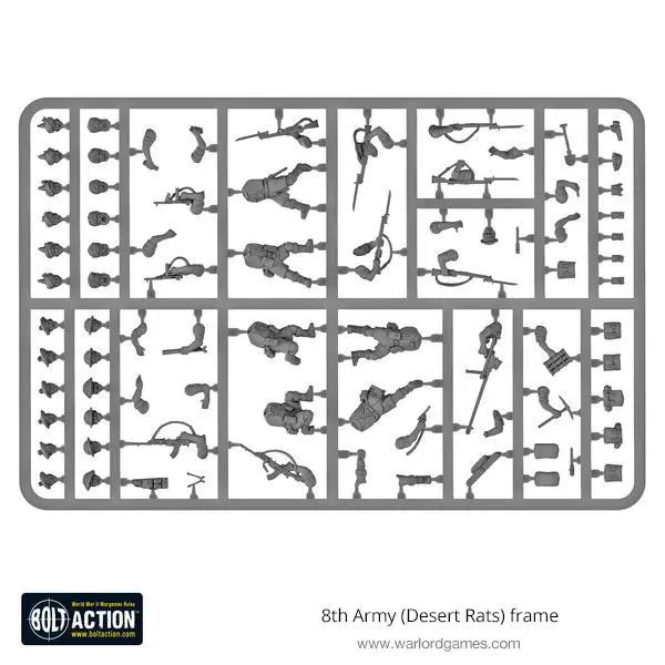 8Th Army (Desert Rats) Sprue 1