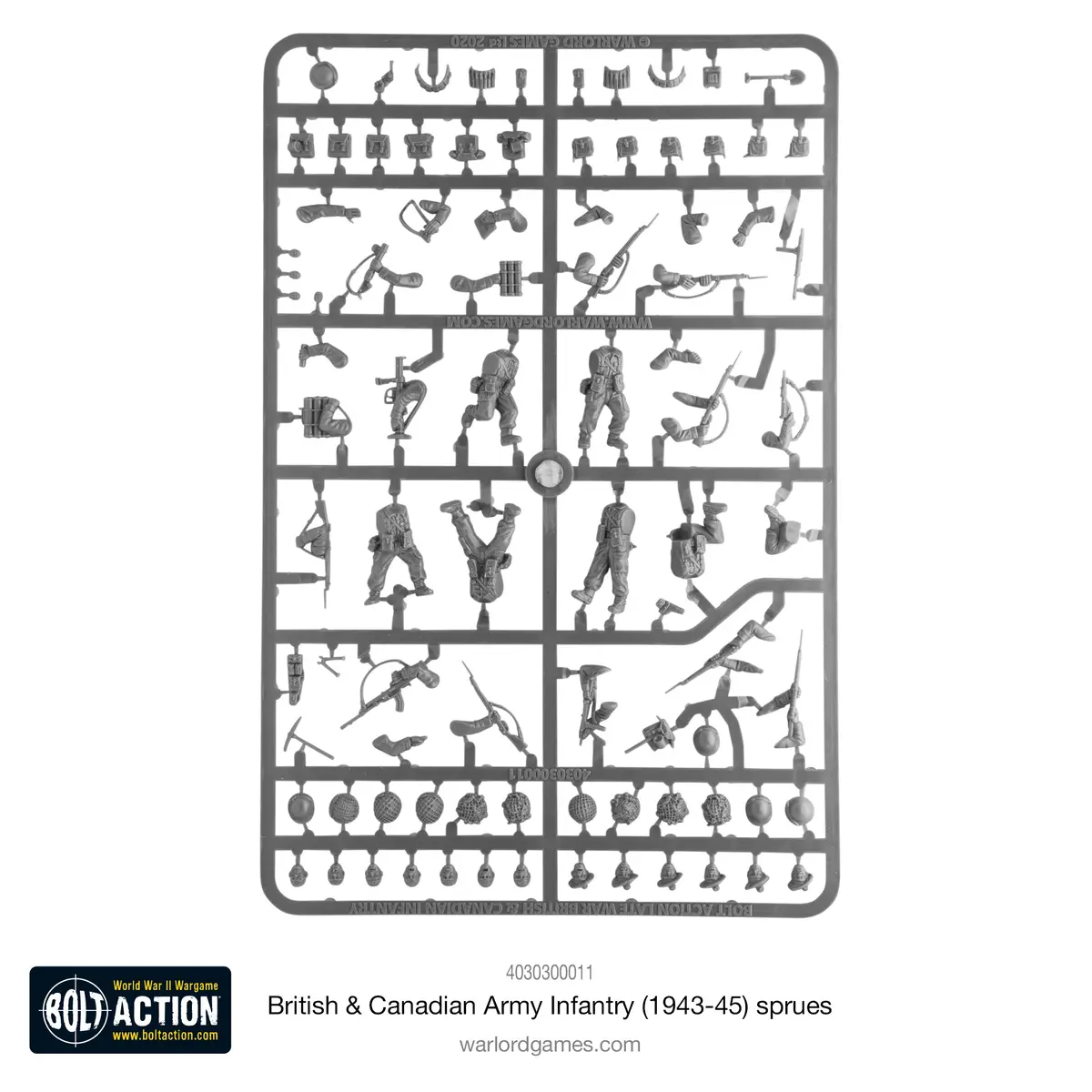 British Army Infantry Sprue 1