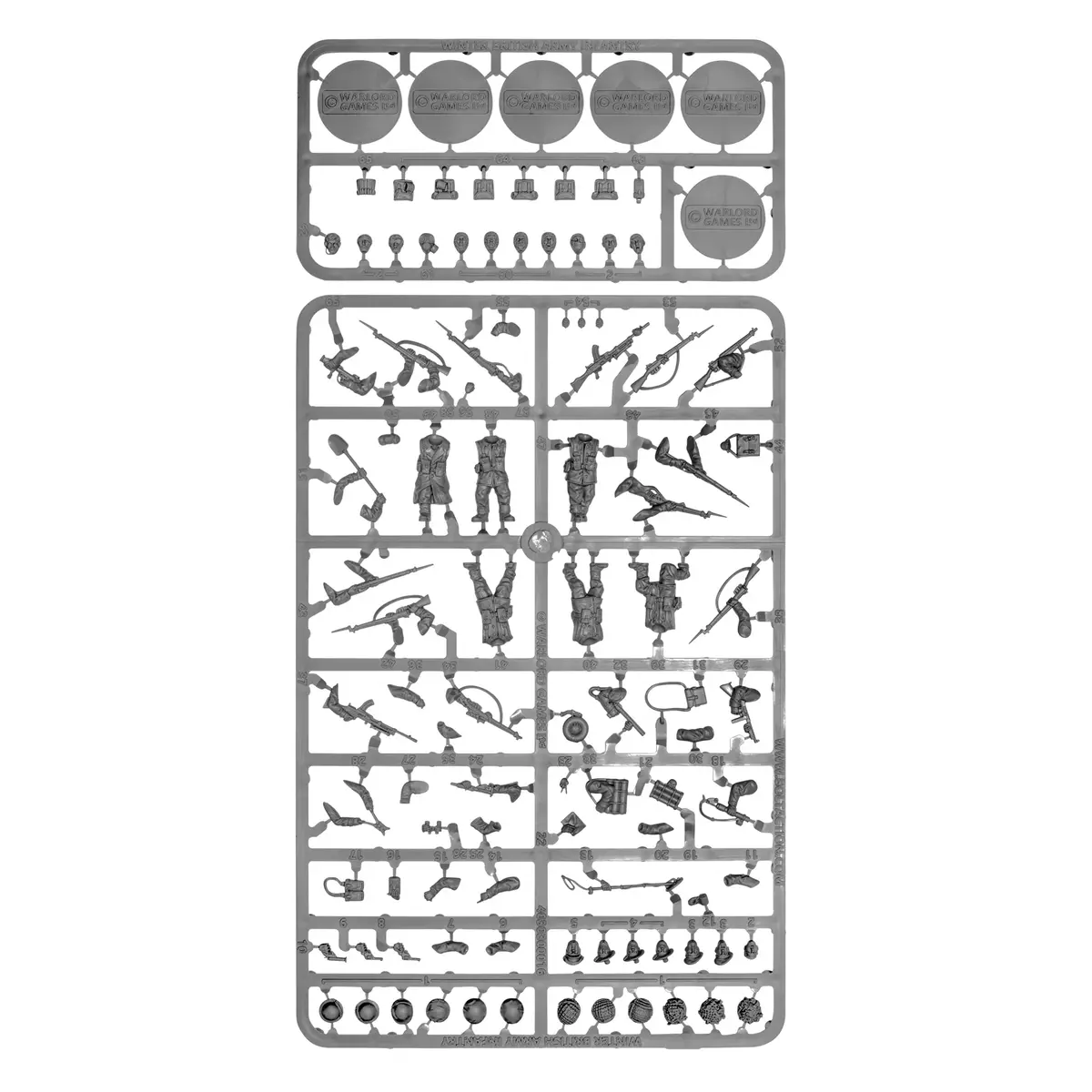 British & Canadian Infantry (Winter) (2025) Sprue 1