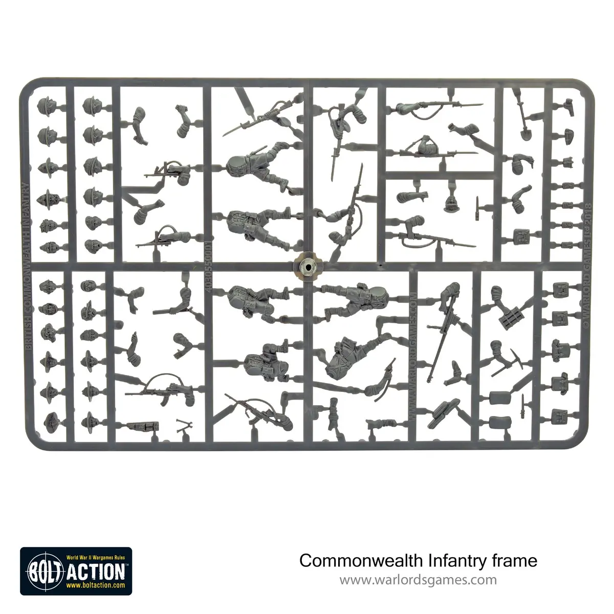 Commonwealth Infantry Sprue 1