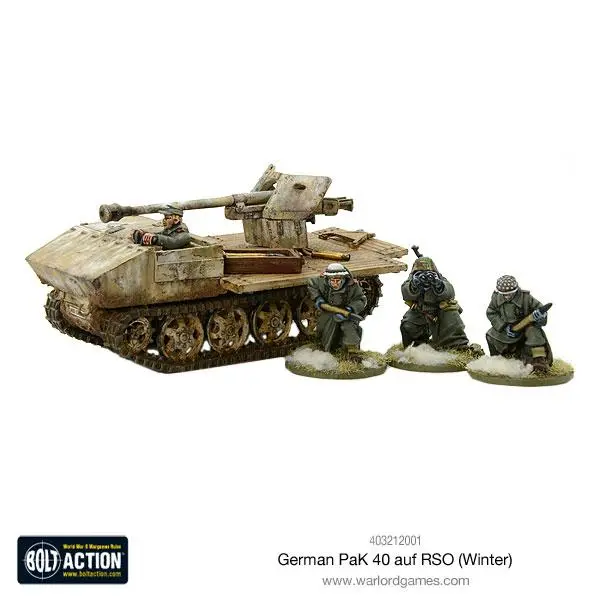 German Pak 40 Auf Rso (Winter) 1