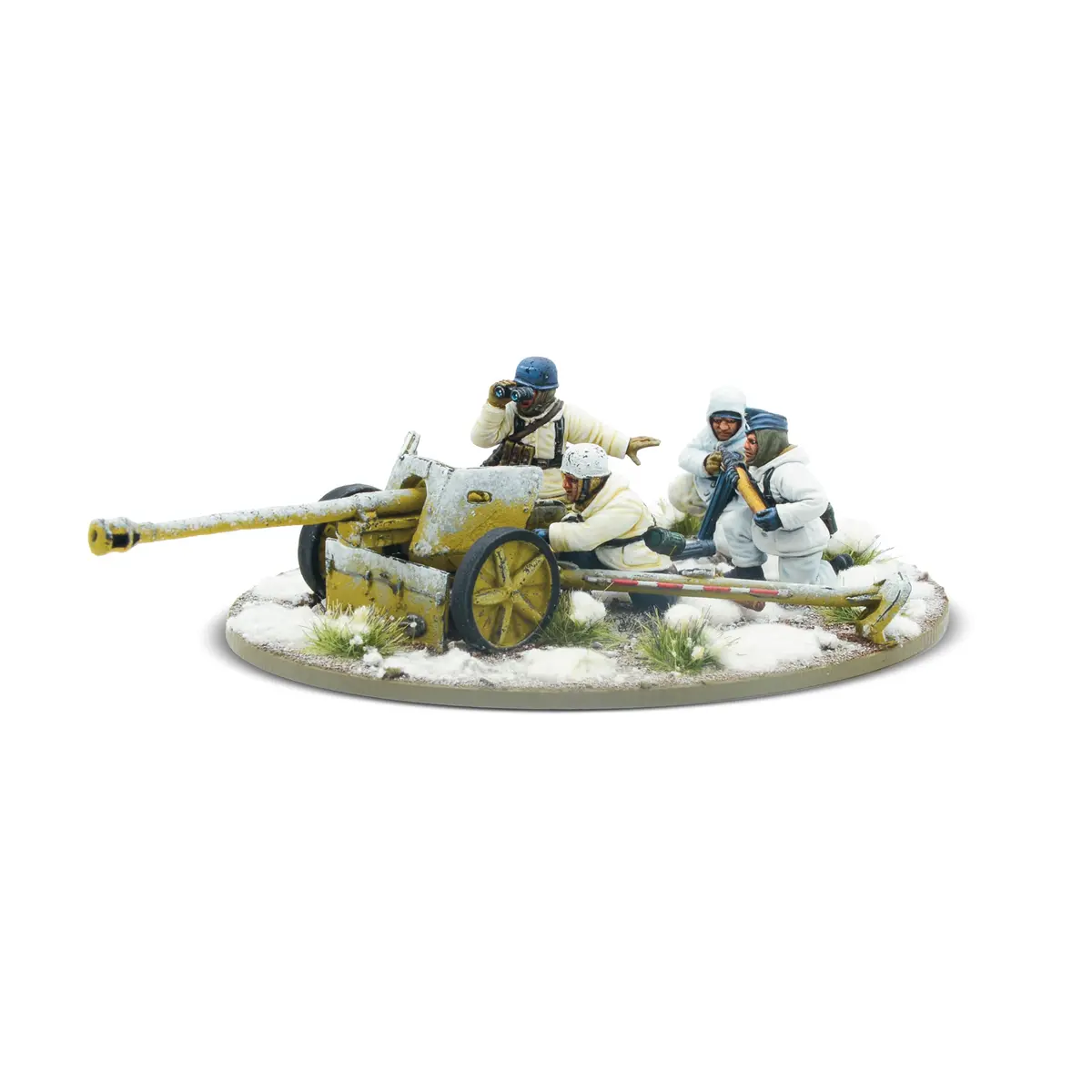 Winter Fallschirmjäger Pak 40 1