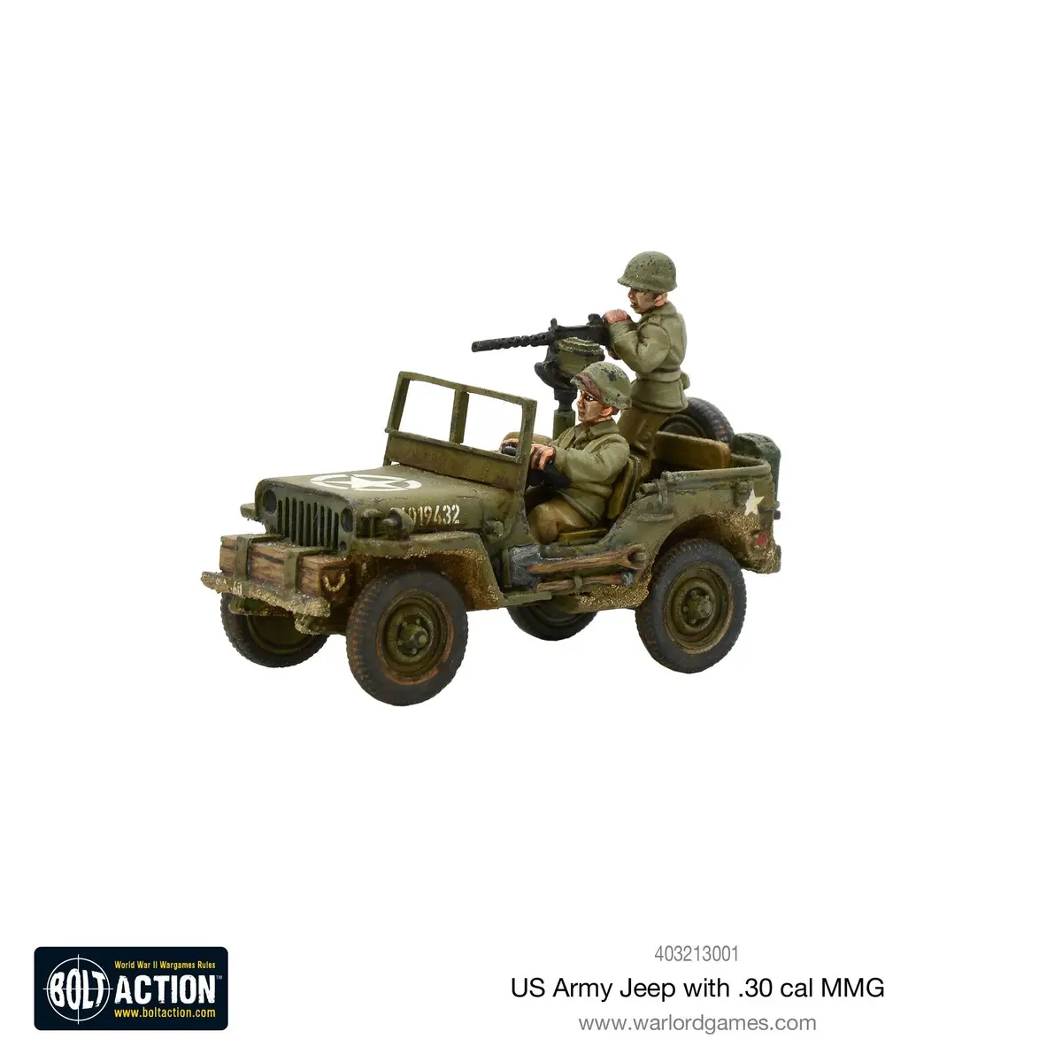Us Army Jeep With 30 Cal Mmg 1