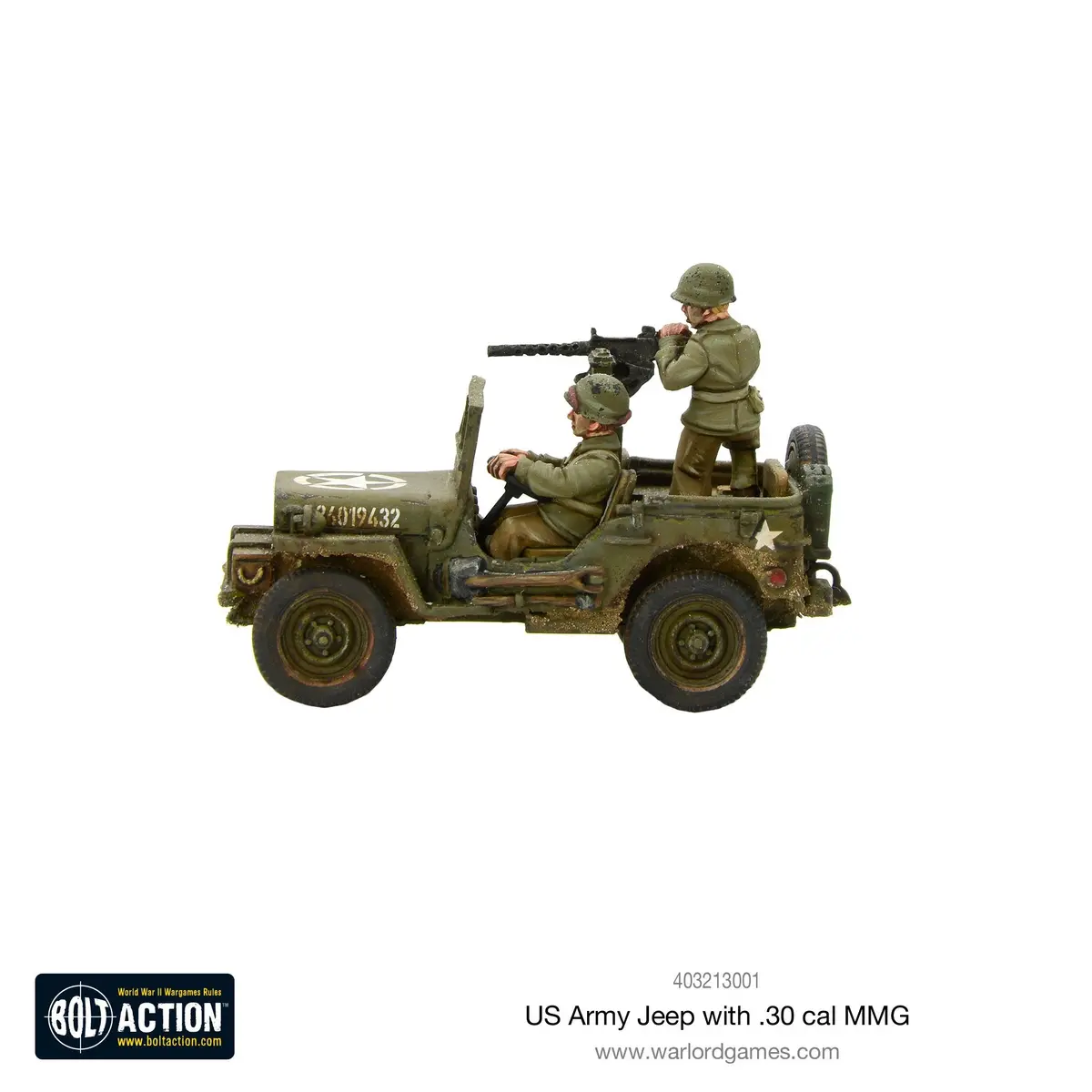 Us Army Jeep With 30 Cal Mmg 2