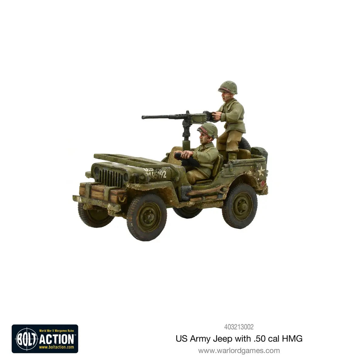Us Army Jeep With 50 Cal Hmg 1