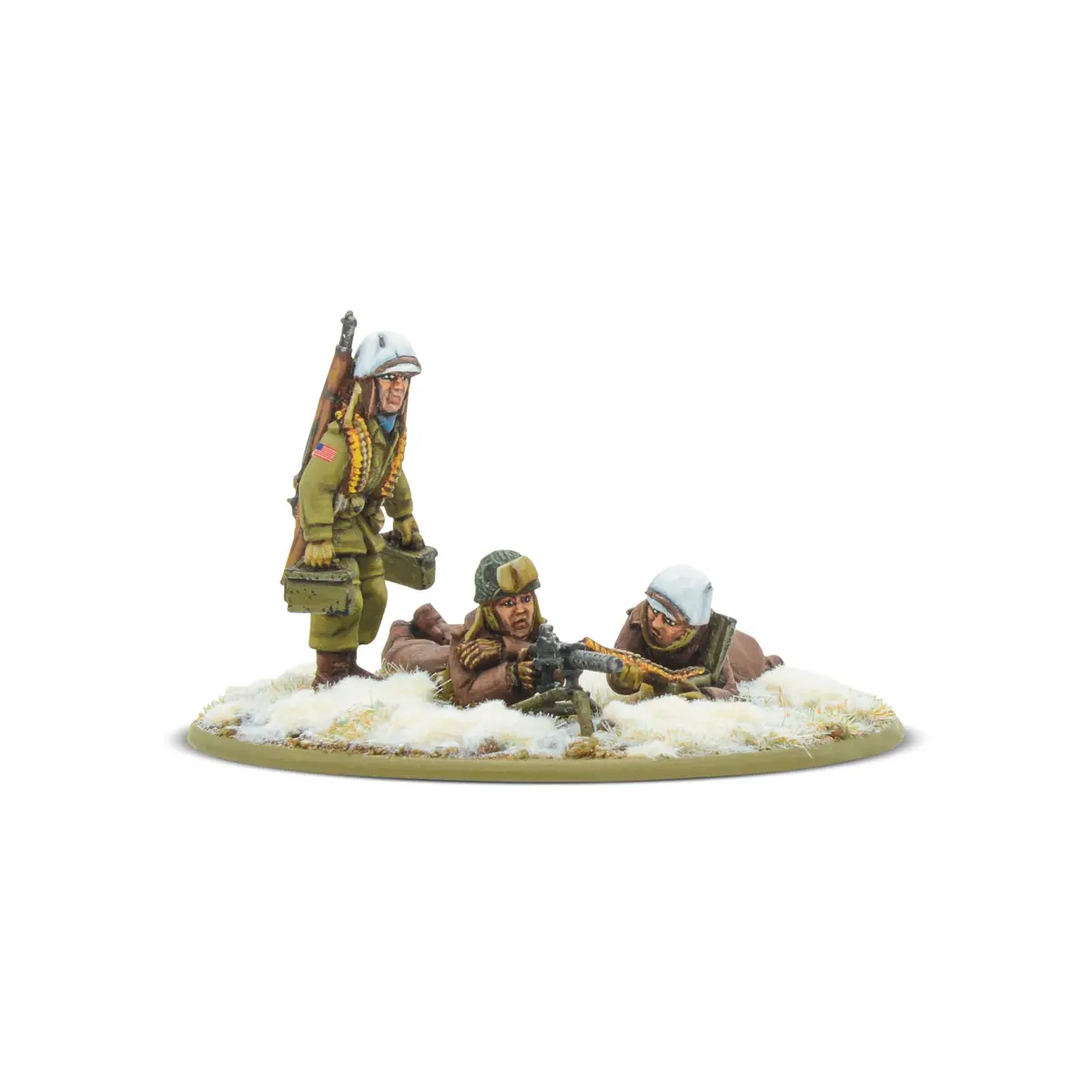 Us Airborne (Winter) 30.Cal Mmg Team 1