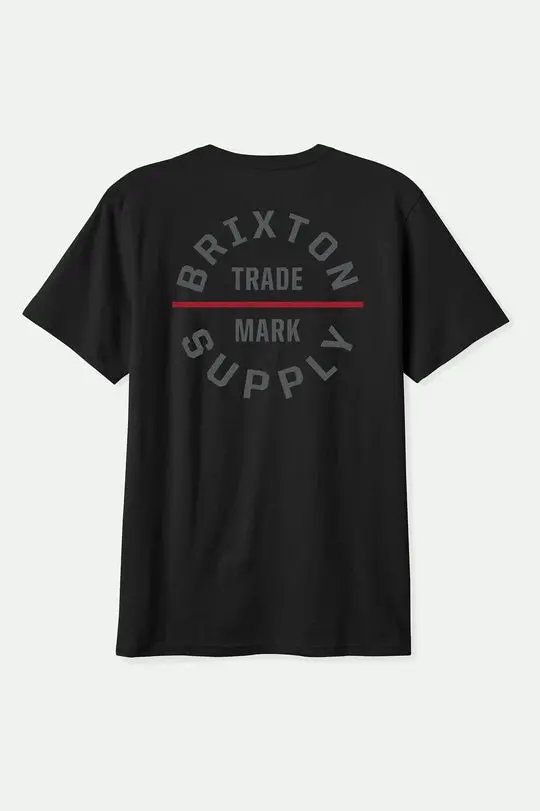 Oath V Ss Standard Tee, Black/Charcoal/Dark Red 1